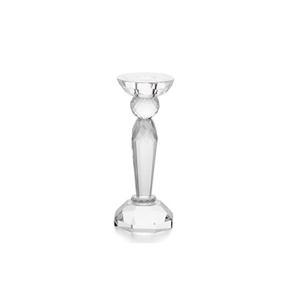 Candlestick Holders Creative Crystal Candlestick Elegant Candle Holder Centerpiece for Wedding, Church, Halloween, Dining, Home Decor Candle Holders(Medium)