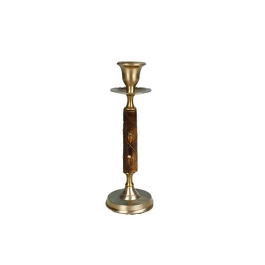 Candle Holder High Quality Brass Retro Handmade Candle Holder Decoration for Home Restaurant Shooting Sports Ornaments Decorative Candle Holder
