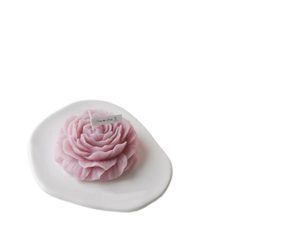 Romantic Low Temperature Oil Candles for Couples - Safe & Sensual Wax Candles to Set The Mood (2, Pink (Narcissus Scent))