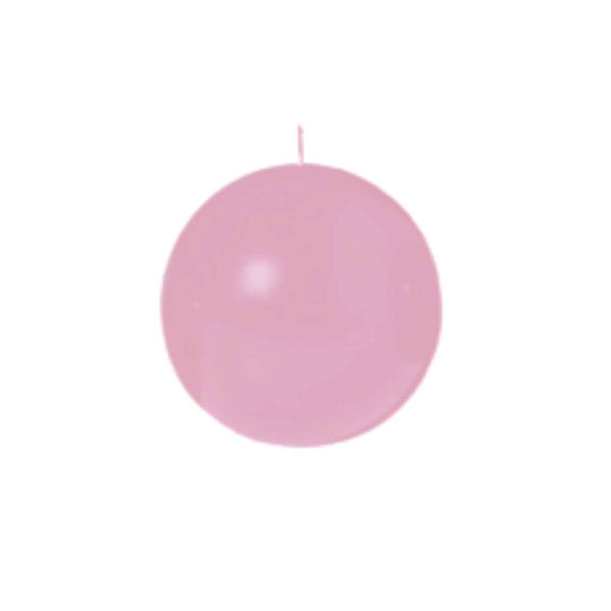 Biedermann & Sons Dusty Rose Round Candles (Set of 4), Unscented Dripless Balls, 2.5" Spheres, 8 Hour Burn, for Wedding Decor and Party Centerpieces