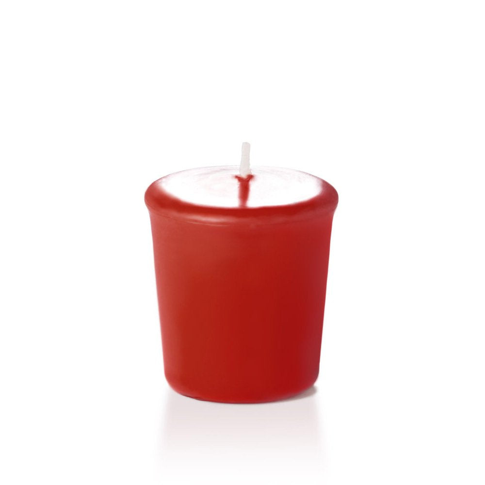 yummi 15hr Unscented Ruby Red Votive Candles - 9 per Pack