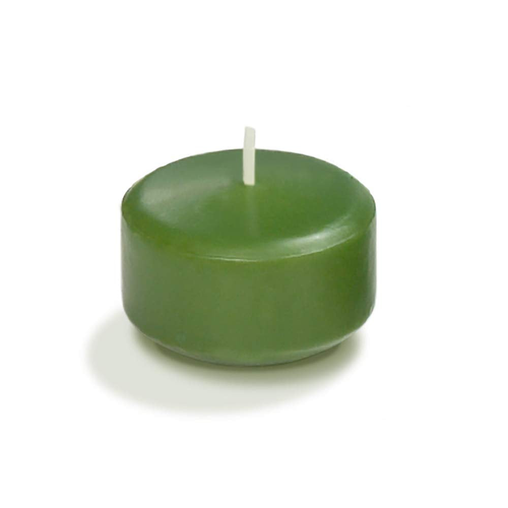 yummi Case of 120 1.75" Green Tea Floating Candles