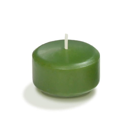 yummi Case of 120 1.75" Green Tea Floating Candles