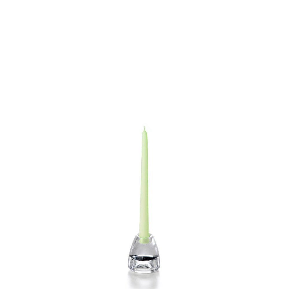 yummi Mint Taper Candles -10 inch - 12 per Pack