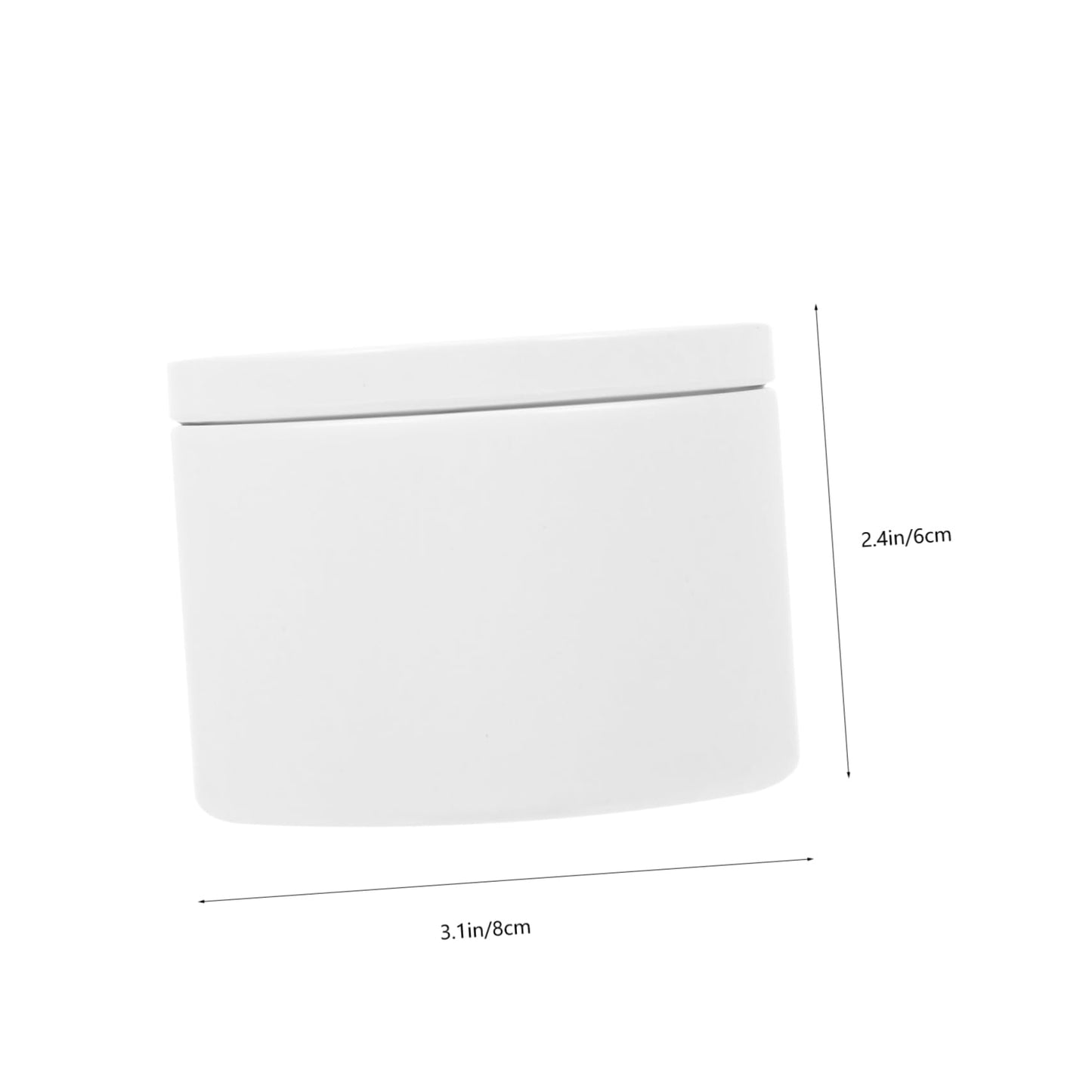 FONDOTIN 3pcs Candle Making Containers Iron Candle Tins Lids Decorative Home Decor for Party