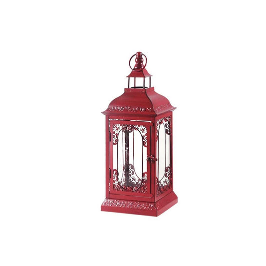 Candlestick Holders Vintage Candle Holder Lantern Metal Hanging Decorative Lantern Candlestick Home Decor for Indoor Outdoor Wedding Party Garden Patio Farmhouse Candle Holders (Color : A)