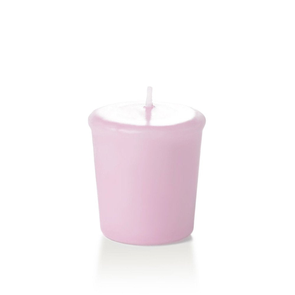 yummi 15hr Unscented Blush Votive Candles -9 per Pack