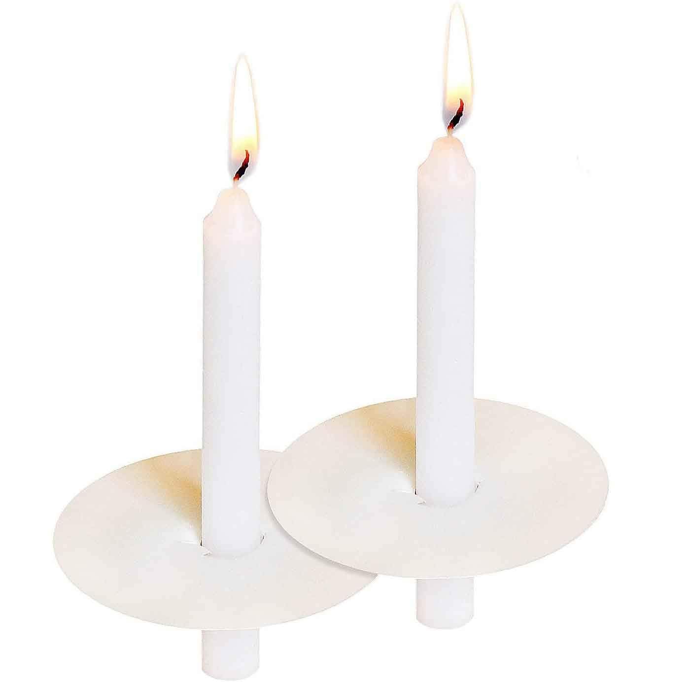 Spell Candles Set of 20, Church Candles with Drip Protectors for Vigils, Prayers, Blessing, Religious, Devotional Candlelight Service