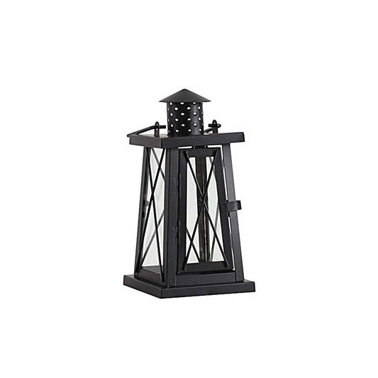 Candlestick Holders Vintage Wrought Iron Decorative Candle Lantern for Rustic Wedding Centerpiece Hanging Lantern Farmhouse Home Decor Indoor Outdoor Lantern Decor Candle Holders (Color : A)