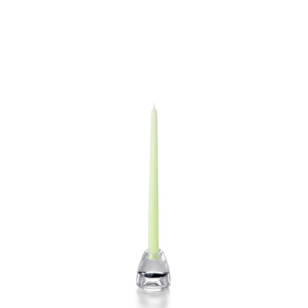 yummi Mint Taper Candles -12 inch - 12 per Pack