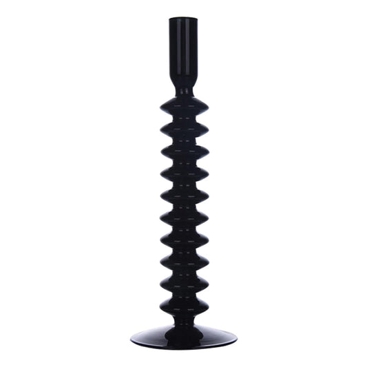 Ayuduots Glass Candlestick Holders, Elegant Glass Taper Candle Holder Centerpieces for Home Ornaments Wedding Party Decorations
