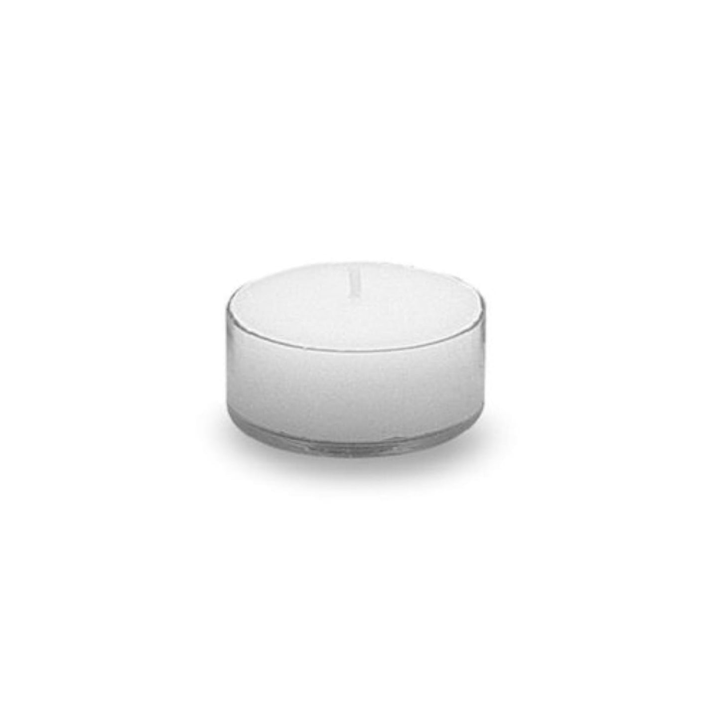Bulk Tealights 250-Count Unscented Tealight Candles in Clear Cups