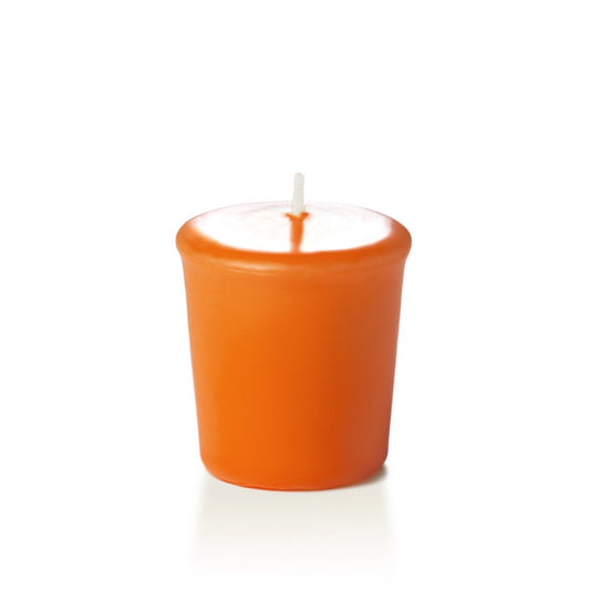 yummi Case of 54 15hr Orange Votive Candles