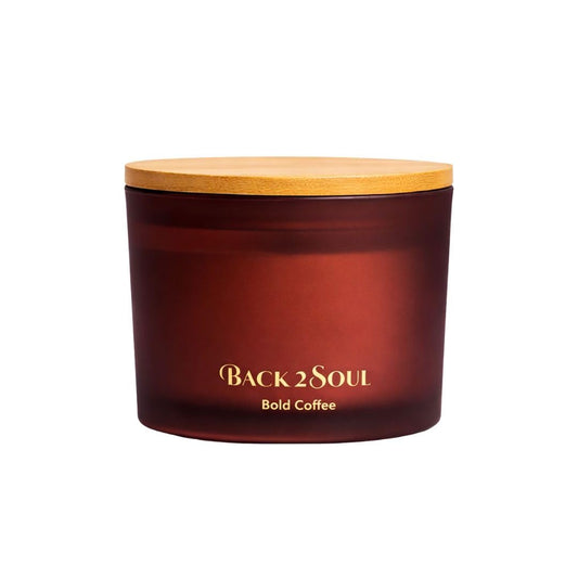 Scented Soy Candles 13.4 oz, Non Toxic Candle, Clean Burning Aromatherapy Candle for Relaxation, 50 Hours Burn Time, Mothers Day Gift for Mom, Bold Coffee