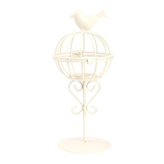 Candlestick Candle Holder, Metal Candle Cage Home Candlestick Decor Birdcage Candle Holder Vintage Candlestick Holder for Home Decor