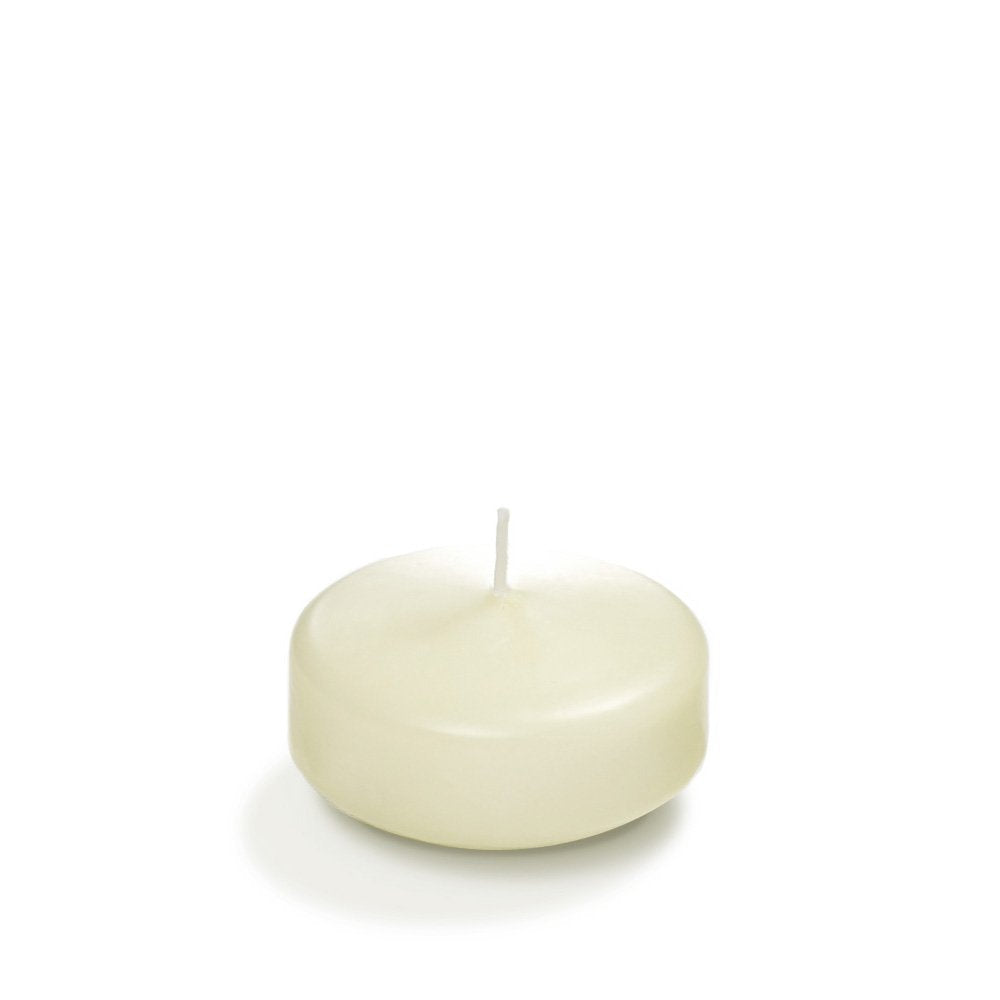 yummi Case of 18 3" Ivory Floating Candles