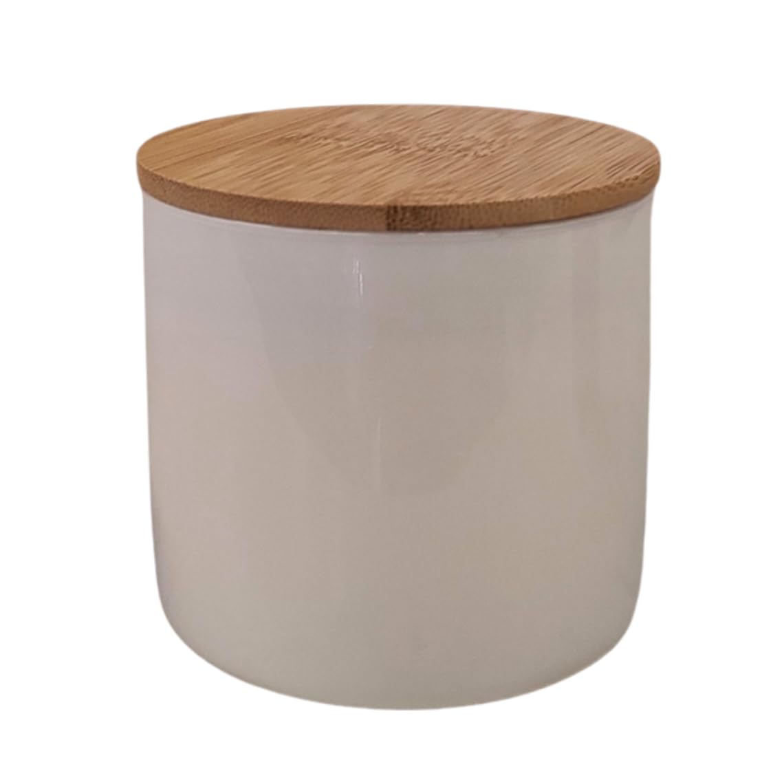 LiveYoung Candle Co. Floral Scent Options, White Glass Tumbler Candle with Bamboo Lid, Clean Burning Soy Wax Home Fragrance, Small & Large Sizes (16 oz, Rose & Labdanum)