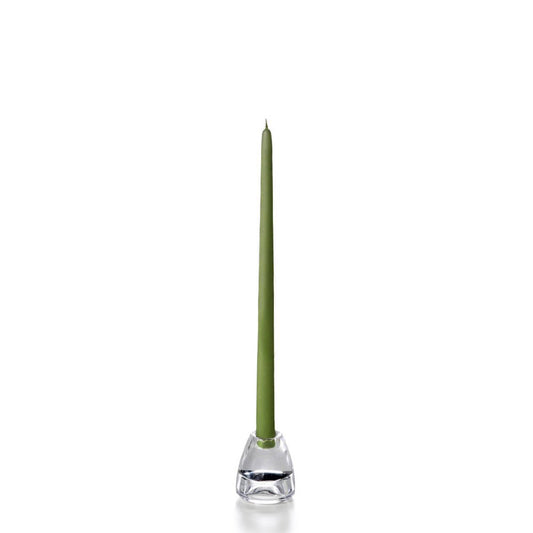 yummi Green Tea Taper Candles -15 inch - 12 per Pack