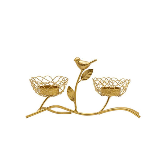 Candlestick Holders Iron Bird Candlestick Decoration Creative Table Candlestick Home Romantic Candlelight Dinner Props Candle Holders (Size : C)