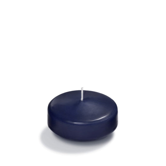 yummi Case of 18 3" Navy Blue Floating Candles