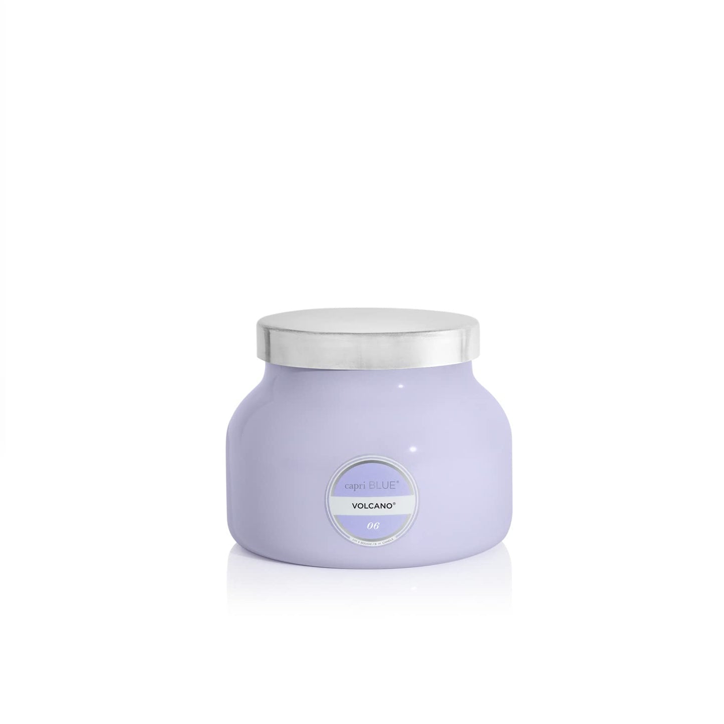 Capri Blue Volcano Scented Candles - Luxury Glass Jar Candles for Home Scented with Tropical Fruit & Sugared Citrus - Soy Wax Blend - Lavender Colored Jar (8 oz)