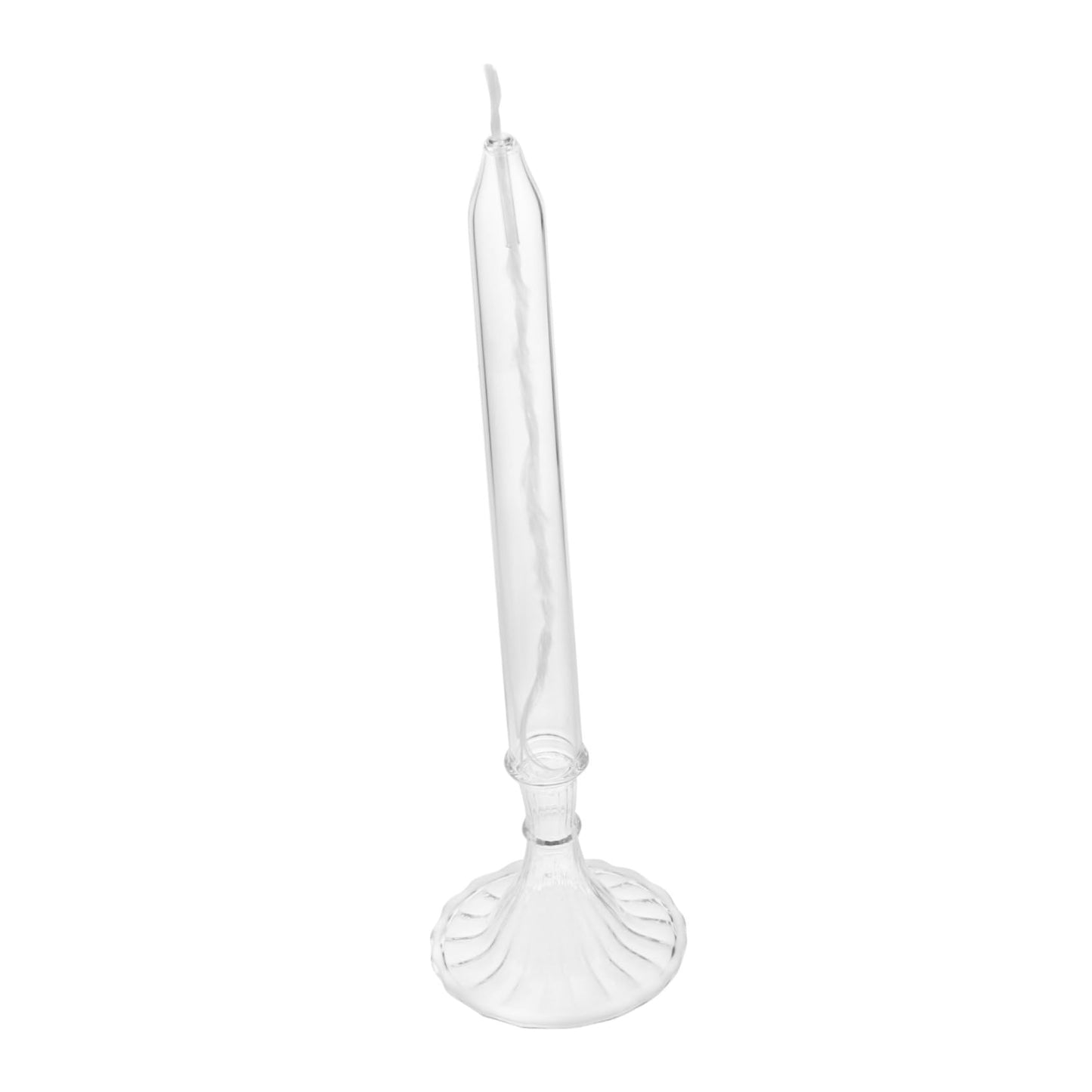 Refillable Liquid Oil Candle Lamps Vintage Kerosene Lamp Candle Holders Glass Paraffin Shabbat Candle Holder Cup and Wick for Home