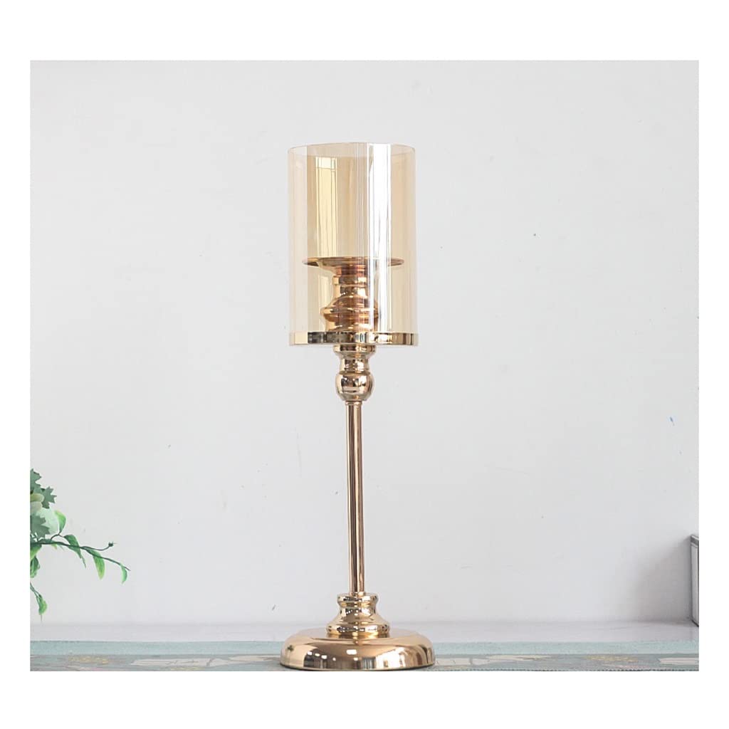 Candlestick Holder Decorative Candle Holders Dining Table Candle Holders Candle Holder Holders are Very Suitable as Dinner Candles Household Candles Decor Candle Holder(Large)