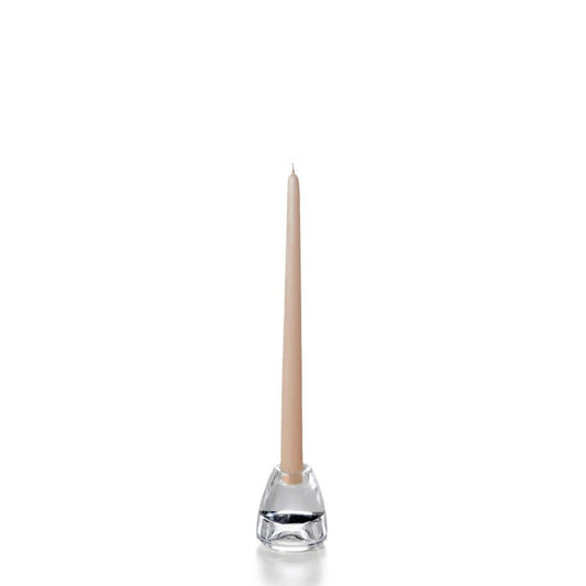 Yummi Sandstone Taper Candles -12 inch - 12 per Pack