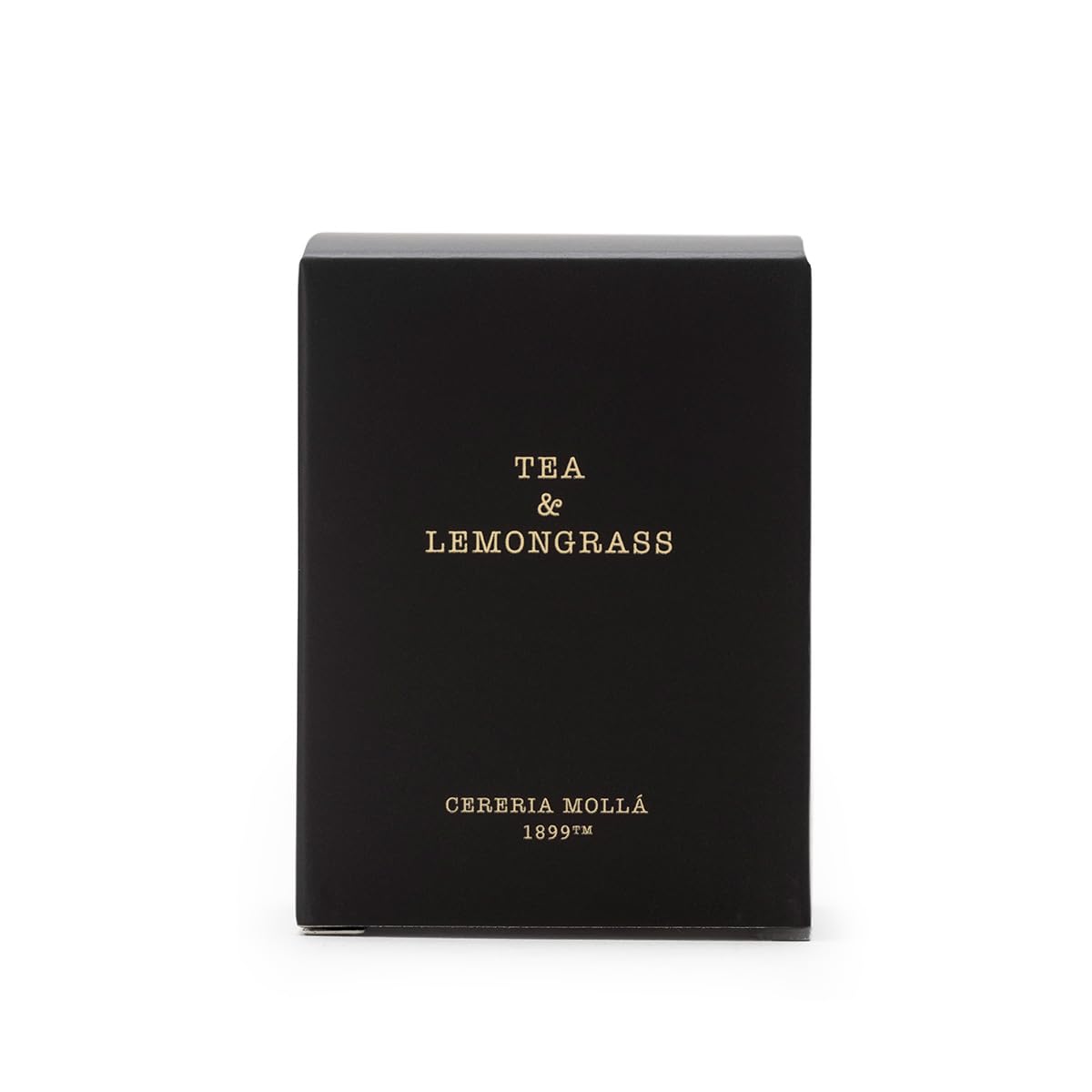 CERERA MOLLA 1899 | Mini Tea and Lemongrass Candle | 1 Wick Aromatic | 20 Hours Burn Time | Natural Fragrances | Recyclable Packaging | Artisan