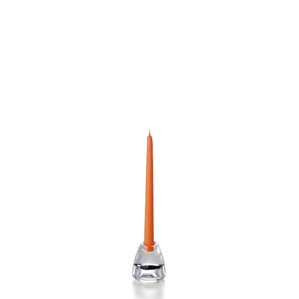 yummi Sienna Taper Candles -10 inch - 12 per Pack