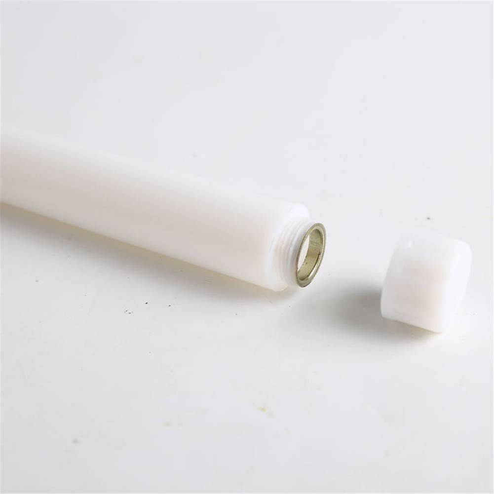Datomarry Pack of 12 Remote Flameless LED Taper Candles with Yellow Flickering Light,Realistic Plastic 11 inch Long White Battery Operated Candlestick for Halloween Christmas