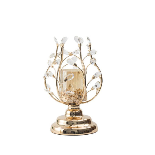 Candlestick Holders Aromatherapy Candle Holder Crystal Candle Holder Ornaments Light Luxury Home Table Candle Light Dinner Props Romantic Candle Holders (Size : A)