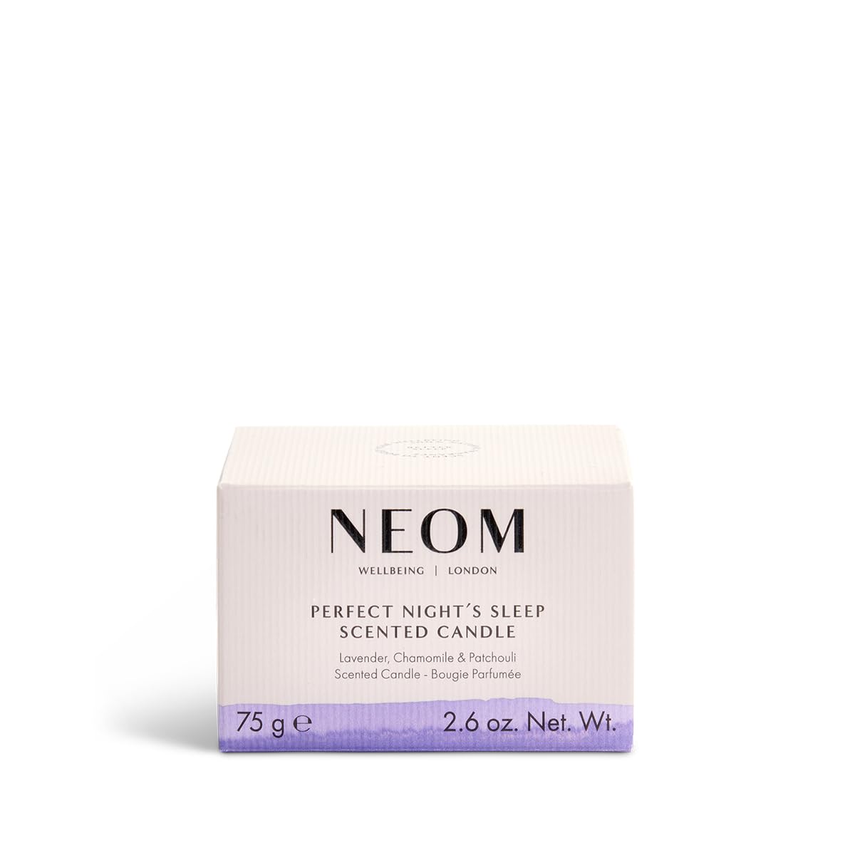 'NEOM- Perfect Night's Sleep Scented Candle, Travel Size | Lavender & Jasmine | Essential Oil Aromatherapy Candle | Scent to Sleep