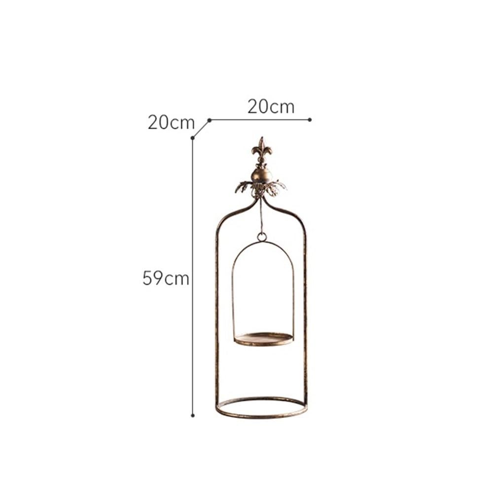 Candlestick Holders Creative Old Candlestick Elegant Candle Holder Restaurant Tabletop Iron Ornaments Candle Holders