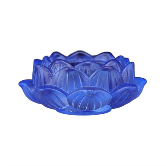 Candlestick Classical Colored Glazed Candle Holder Beautiful Lotus Candlestick Desktop Decorations Candle Holder