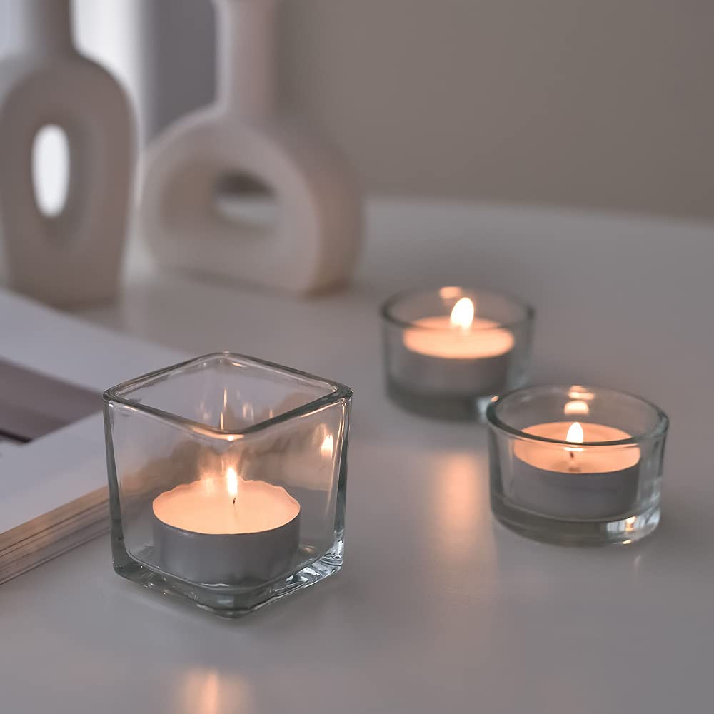 Cocod'or COCODOR Scented Tealight Candles/Black Cherry / 100 Pack / 4-5 Hour Extended Burn Time/Made in Italy, Cotton Wick, Scented Home Deco, Fragrance, Mother's Day