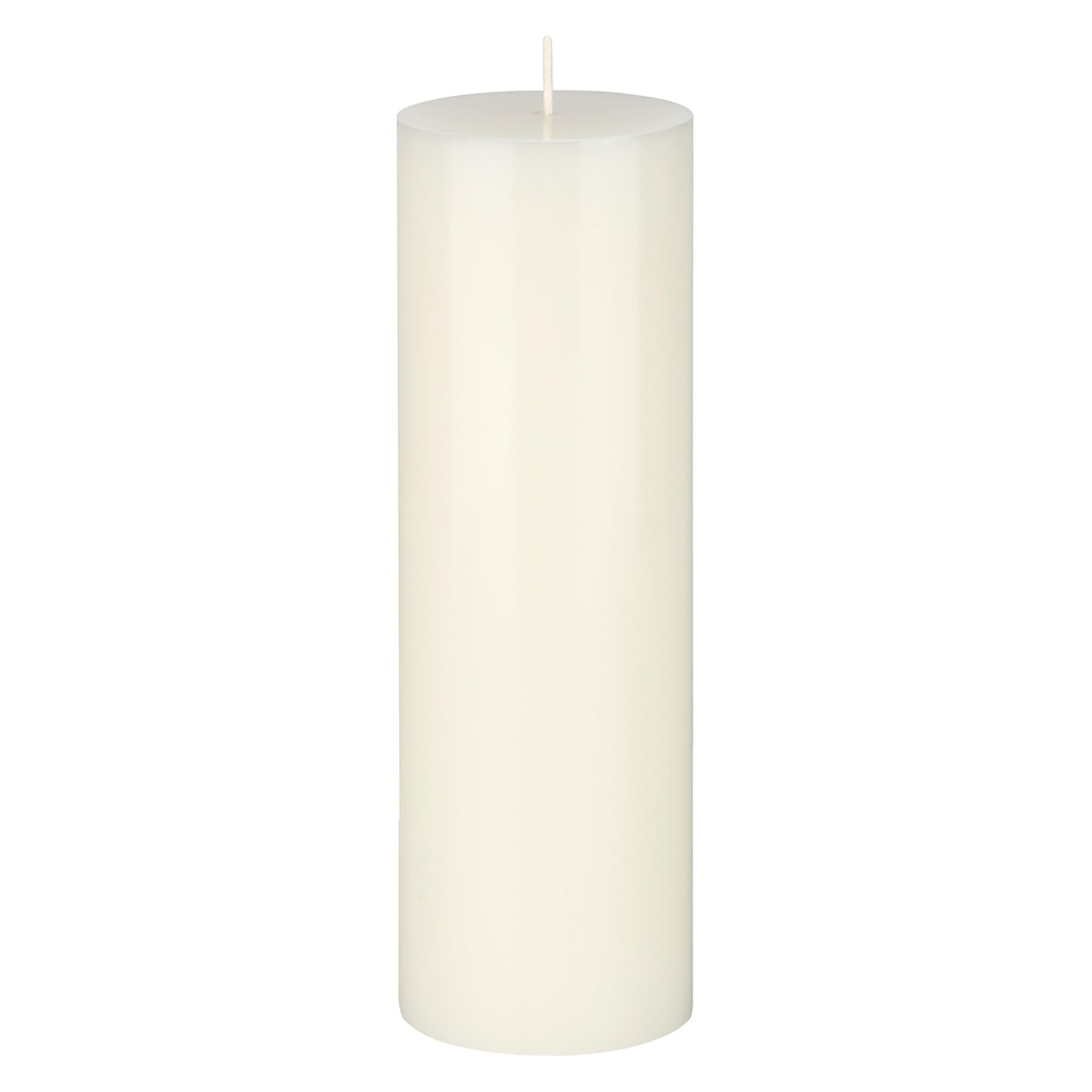Mega Candles 1 pc Unscented Solid Off White Pillar Candles, Hand Poured Premium Wax Candle 3 Inch x 9 Inch, Home Décor, Spas, Weddings, Occasions, Party, Centerpieces, Holidays, Vigils, Prayers