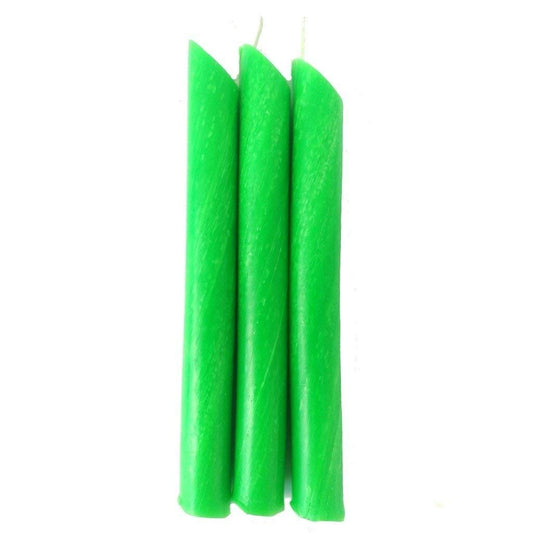 Candlestock Drip Candle Pack 25 Green