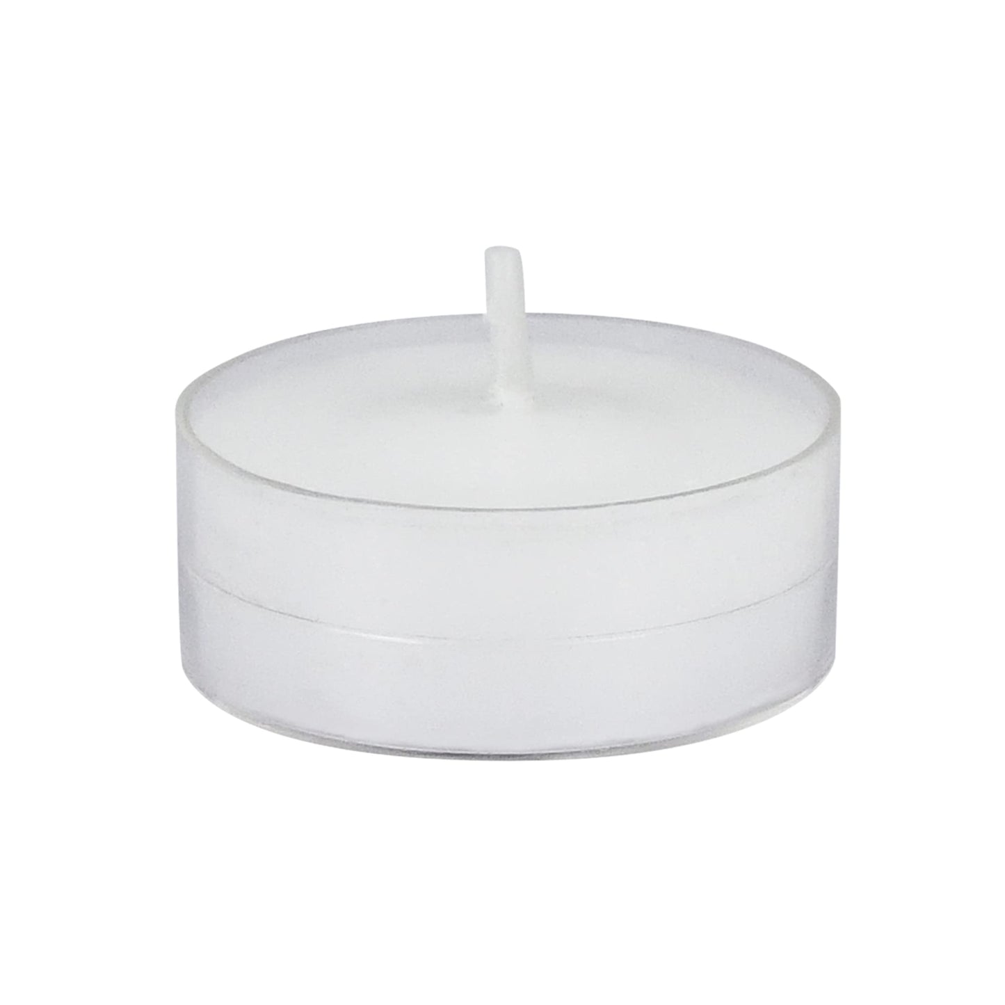 Zest Candle 50-Piece Tealight Candles, White