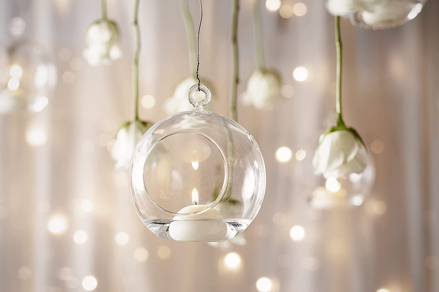 BOLSIUS Unscented 1.75" Floating Candles - Pure Rich Creamy Ivory, 40 Set - Smokeless, European Quality - Imbue Breathtaking Ambiance for Romantic Wedding Centerpieces, Decorations, Holiday Parties