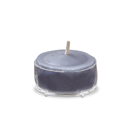tag Color Studio Tealight Candles Set of 8 Slate Blue Smokeless Paraffin Wax Burn Time 3 Hrs Tealight Slate Blue