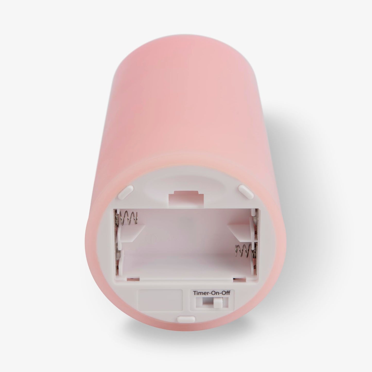 Luminara Flameless LED Battery Operated Flickering Pillar Moving Flame Candles (Saga Rose, 3" x 6.5")