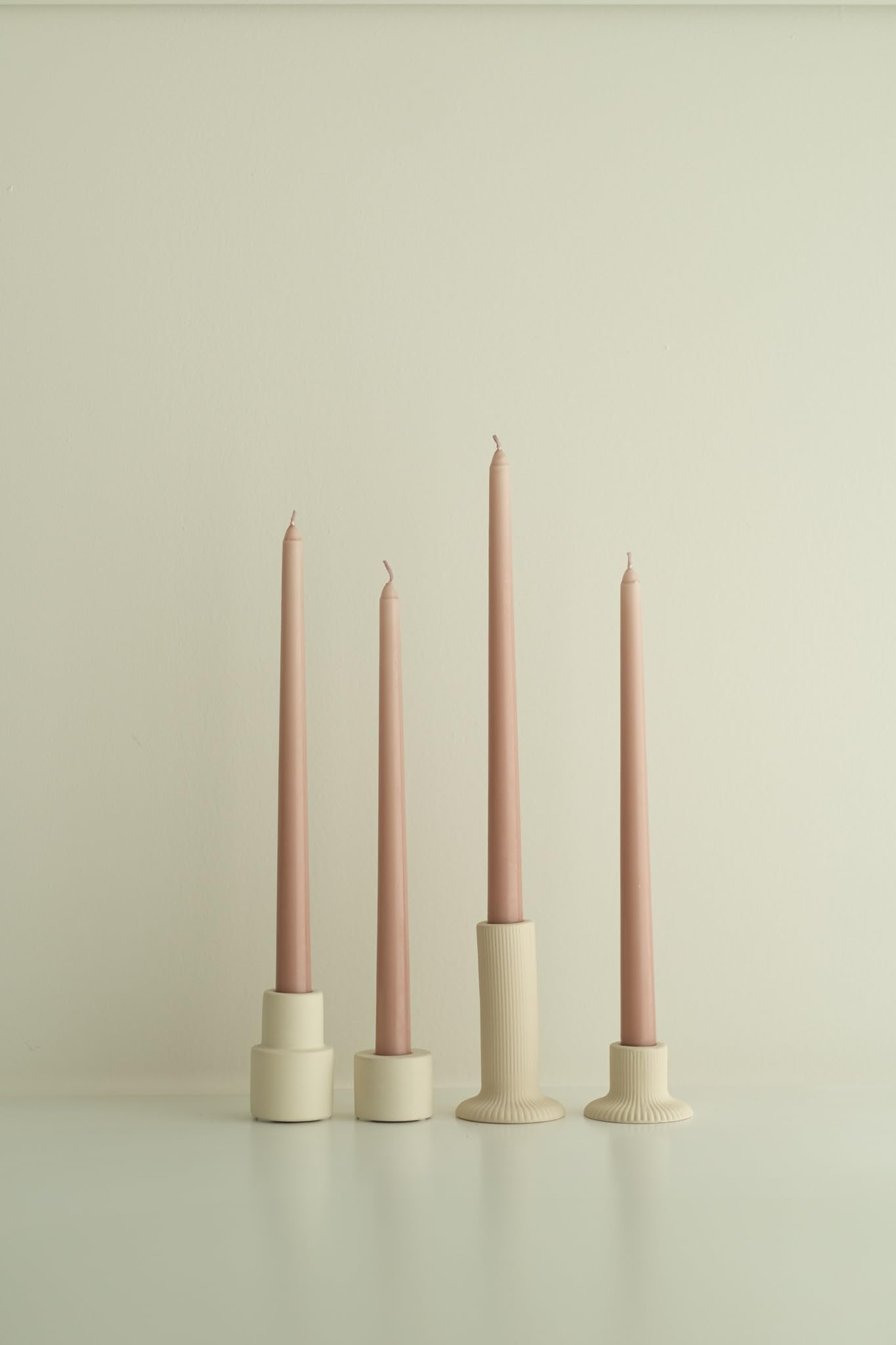 10 Pieces Luna By Camilia 12 Inch Taper Candles, Wedding & Events Taper Candles… (Quicksand)