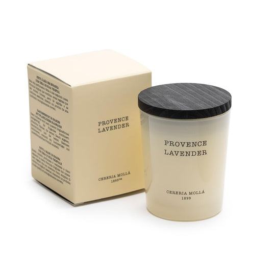 CERERA MOLLA 1899 | Mini Provence Lavender Candle | 70g Aromatic | 20 Hours Burn Time | Natural Fragrances | Recyclable Packaging | Artisan