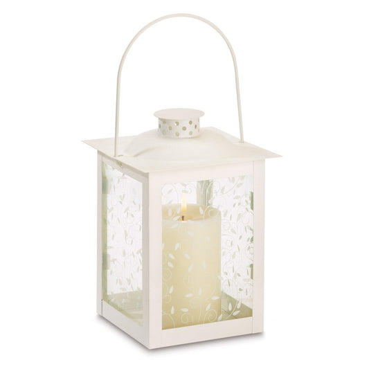 20 Wholesale Large Ivory Color Glass Lantern Wedding Centerpieces