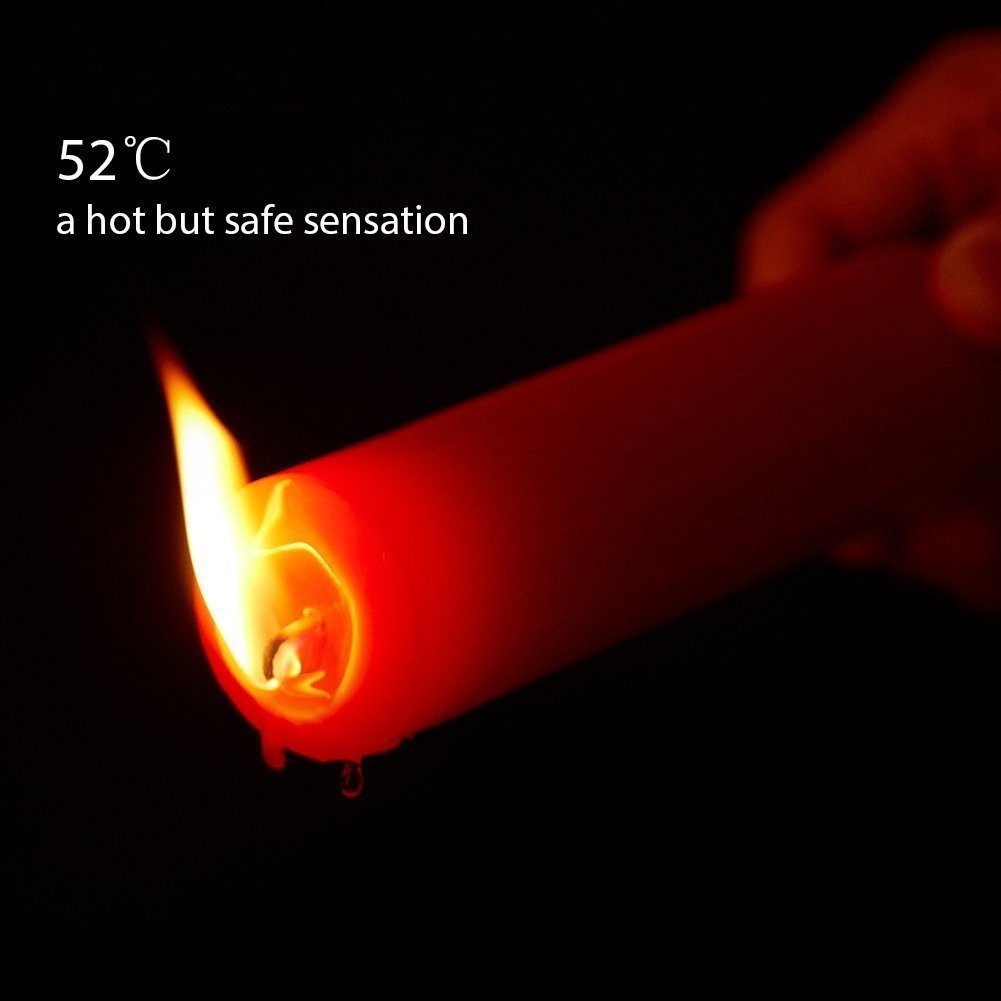 Low Temperature Candles Low Heat Candle, EROKAY Romantic Candles for Home Decro(2PCS)