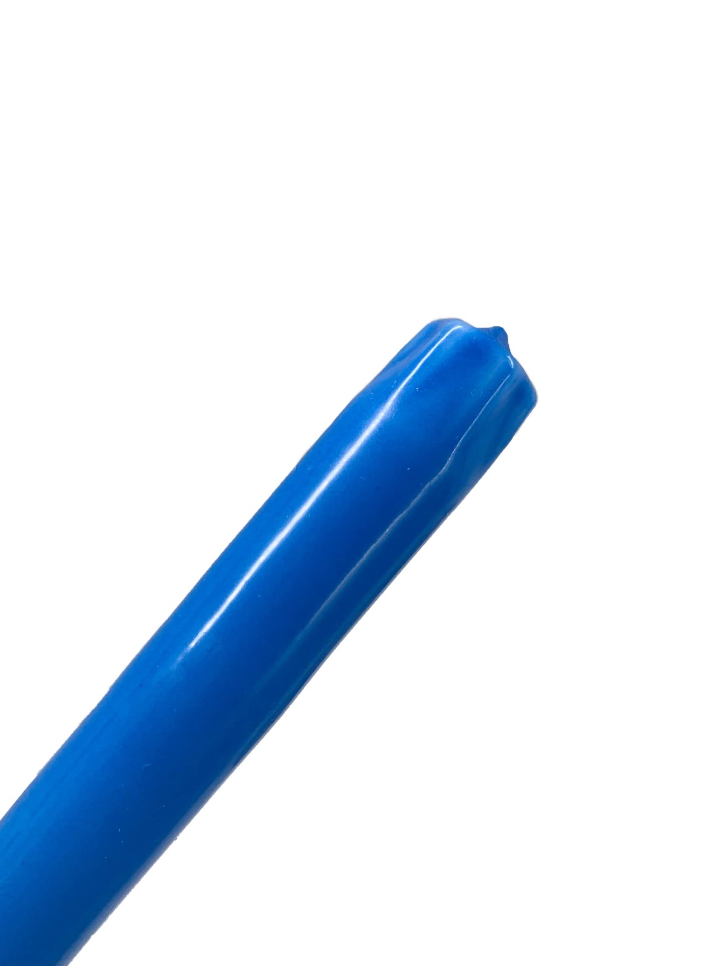 D'light Online Elegant Unscented 12" Medium Royal Blue Taper Candles Premium Quality Hand-Dipped Tapered Candles, Dripless and Smokeless - Set of 12 Individually Wrapped (12 Inch, Medium Blue)