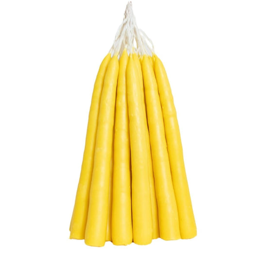 Luz Maria Sebo Candle 26 Pieces (Yellow)
