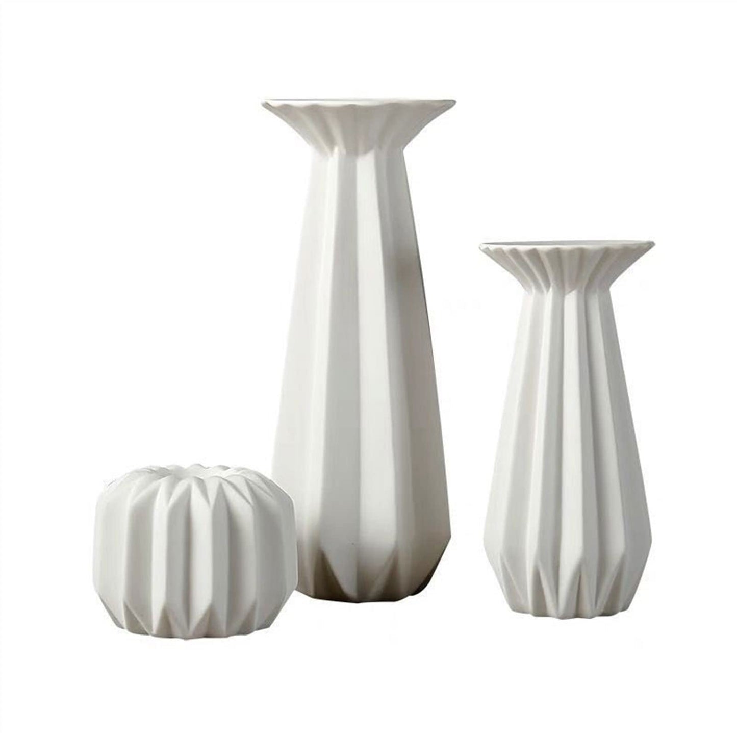 Candlestick Holders Table Center Decoration White Candlestick Household Romantic Candle Holder Ceramic Ornaments Candle Holders
