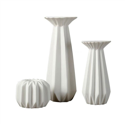 Candlestick Holders Table Center Decoration White Candlestick Household Romantic Candle Holder Ceramic Ornaments Candle Holders